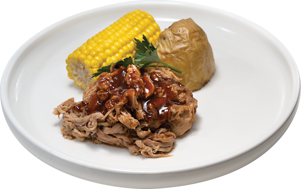 12 Hour Smoked Pulled Pork Single Serve The Hatted Chef
